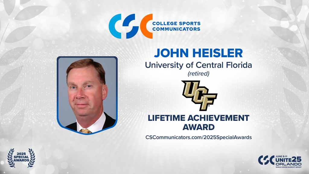 2025 Special Awards Salute: John Heisler - Lifetime Achievement Award